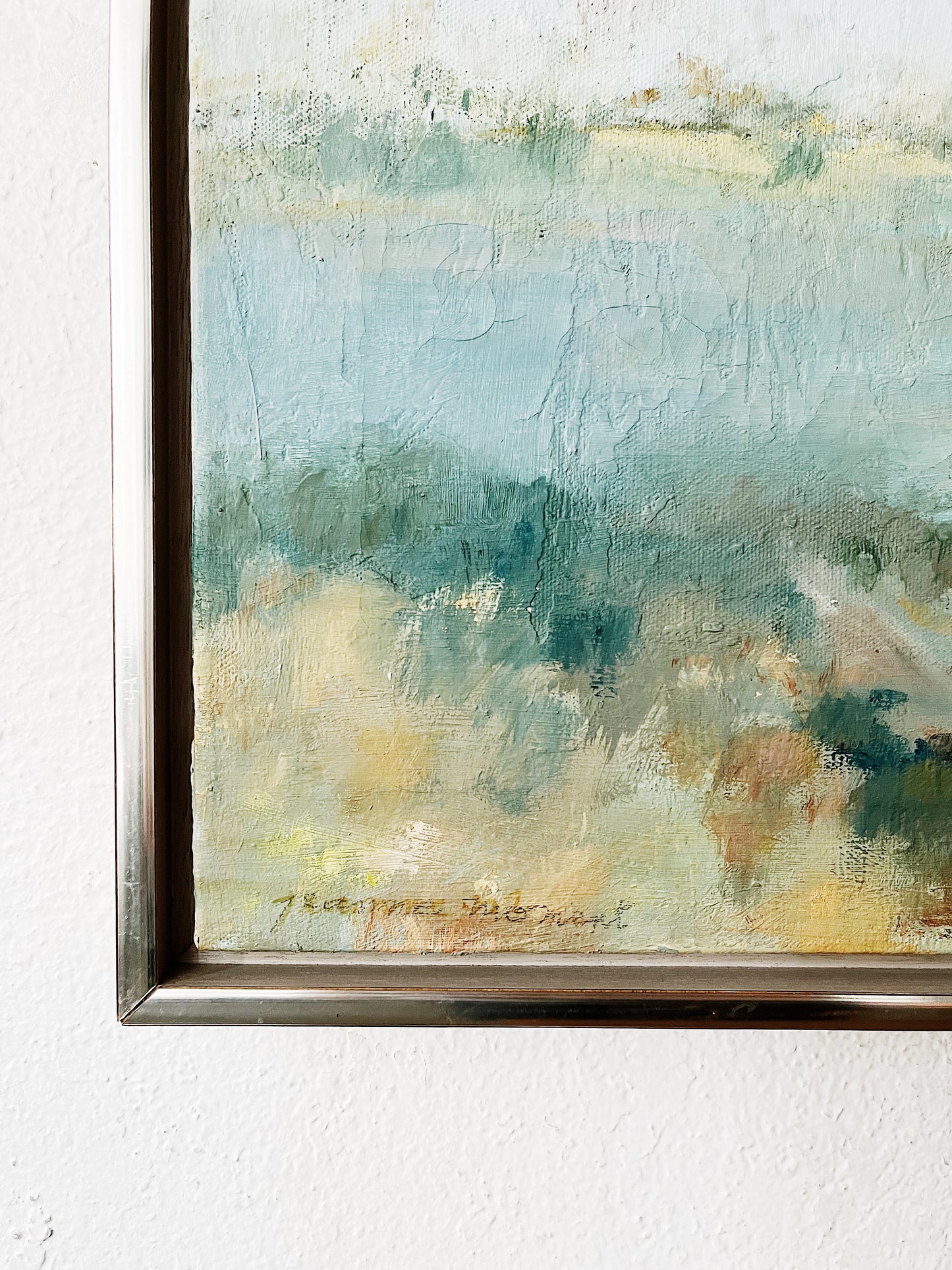 Original Jeanne Moment Oil Painting