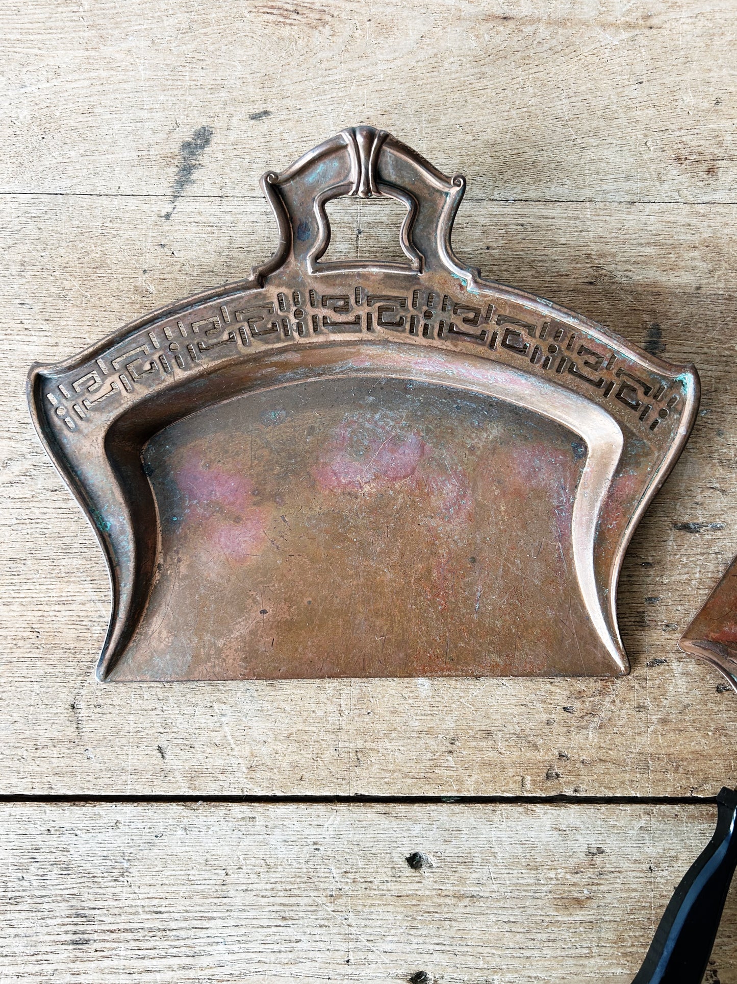 Antique Copper Dust Pan