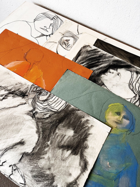 Vintage Madeline Ericson Works on Paper