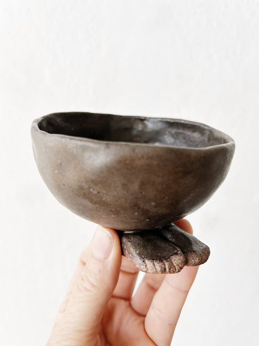 Handmade Ceramic Foot Dish
