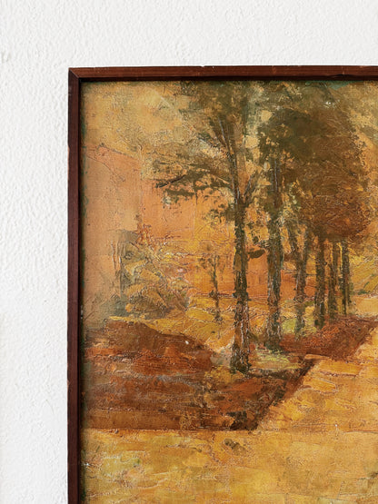 Mid Century Tonalist Landscape
