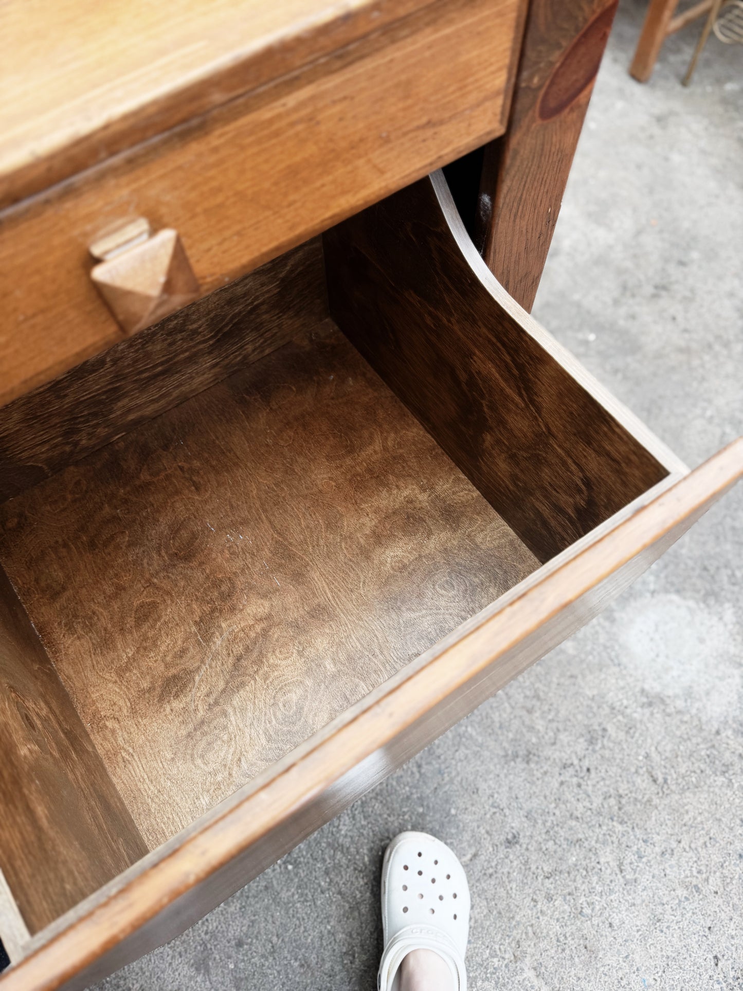 Vintage Wood Cabinet