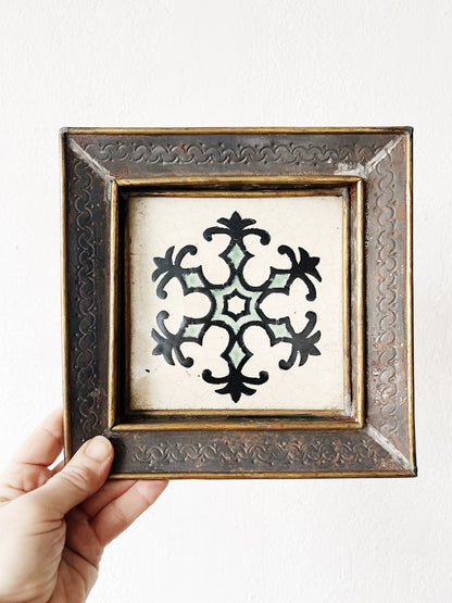 Mid Century Mexican Tile Art
