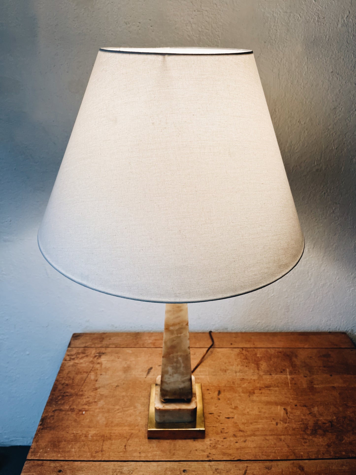 Vintage Marble Lamp