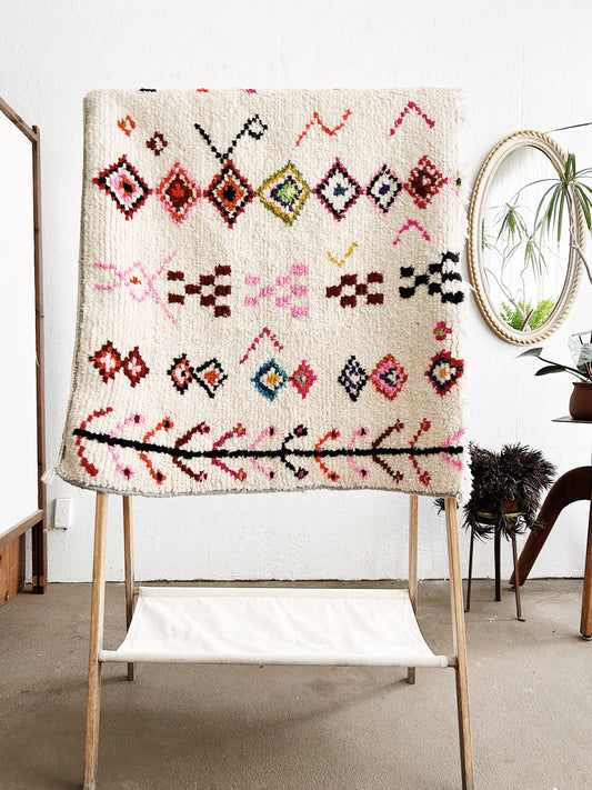 Plush Wool Moroccan Rug