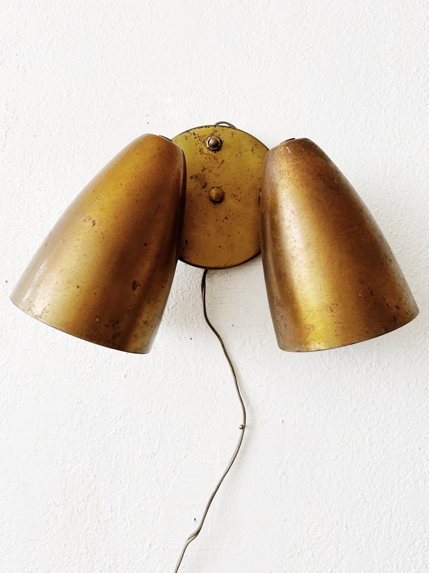 Mid Century Double Sconce
