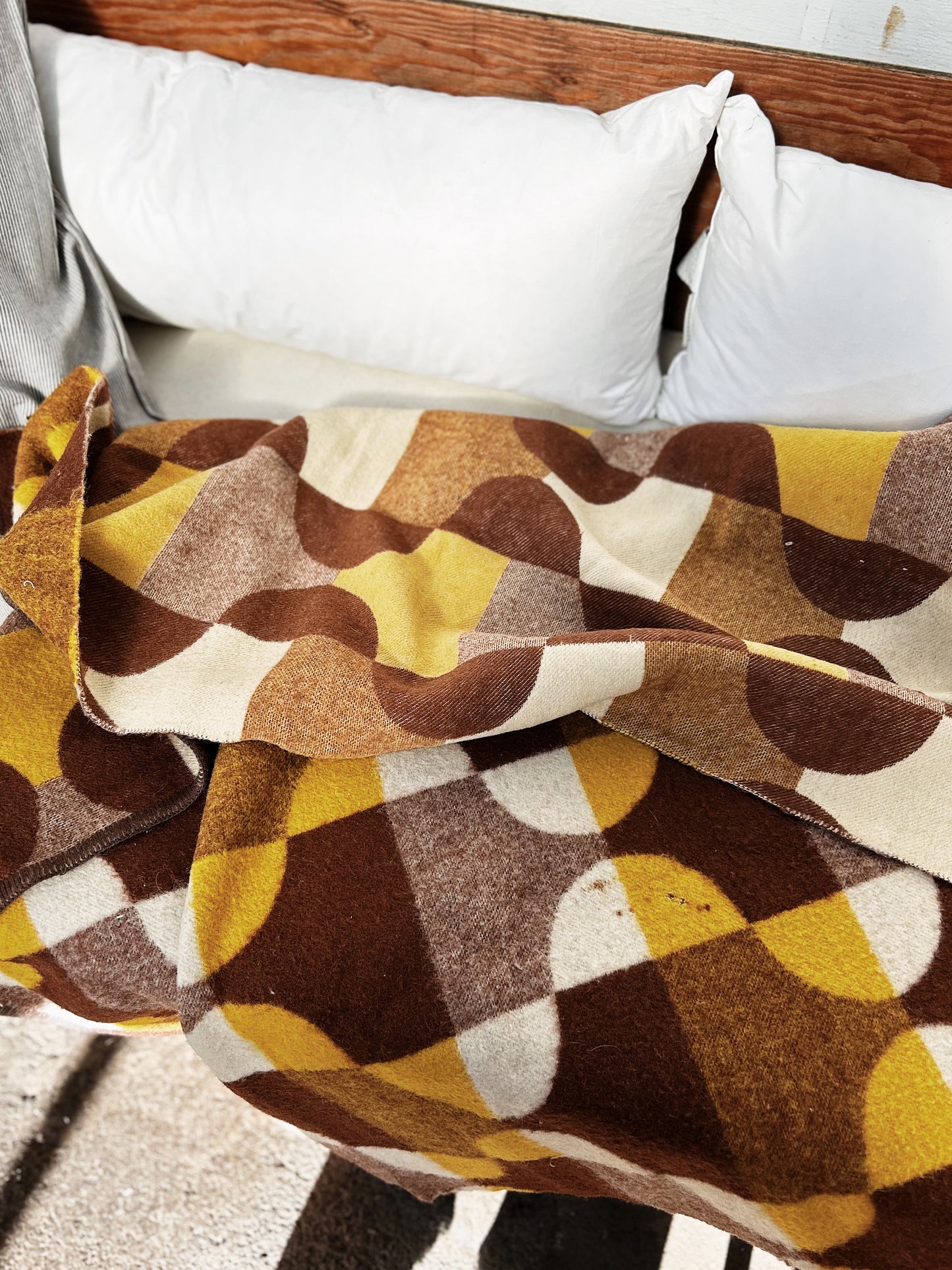 Vintage Wool Camp Blanket