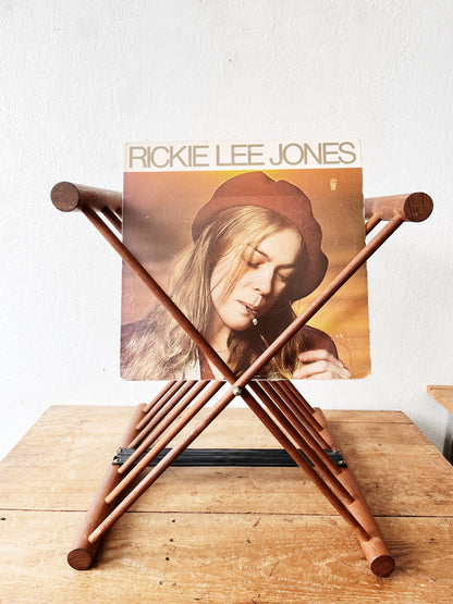 Mid Century Teak Folding Rack