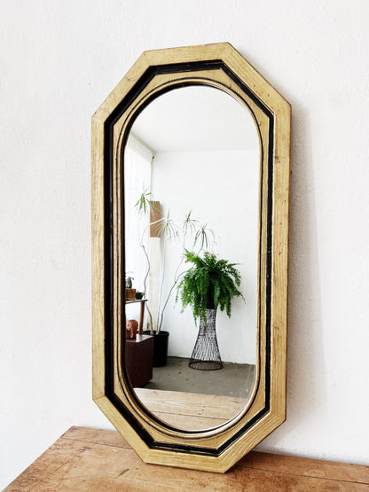 Mid Century Gold Leaf Mirror
