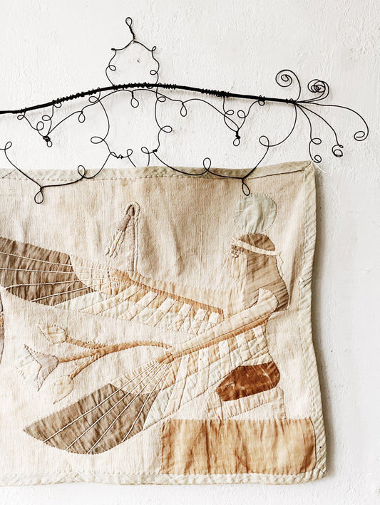 Art Deco Egyptian Revival Tapestry