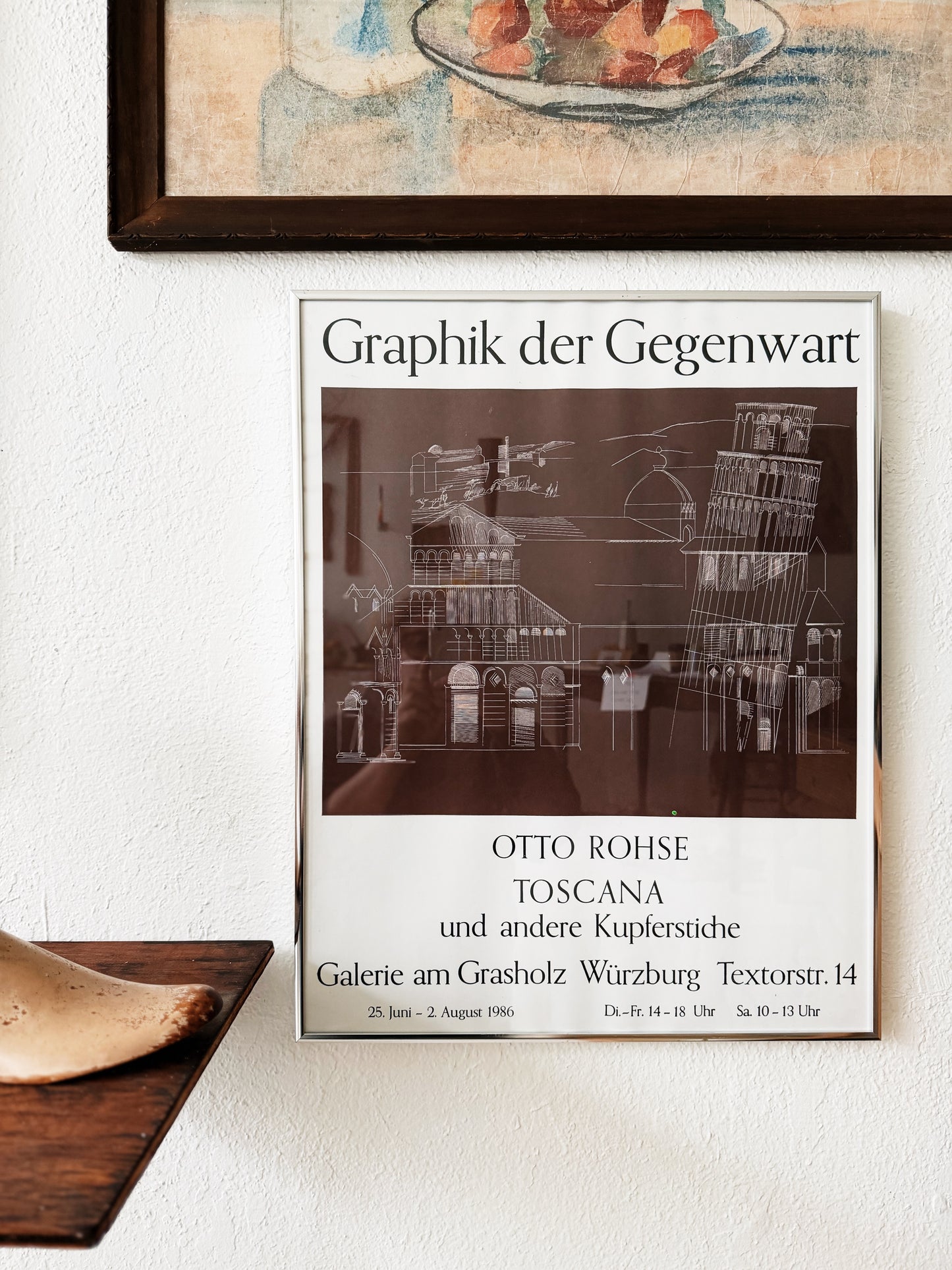 Vintage Otto Rohse Exhibit Poster