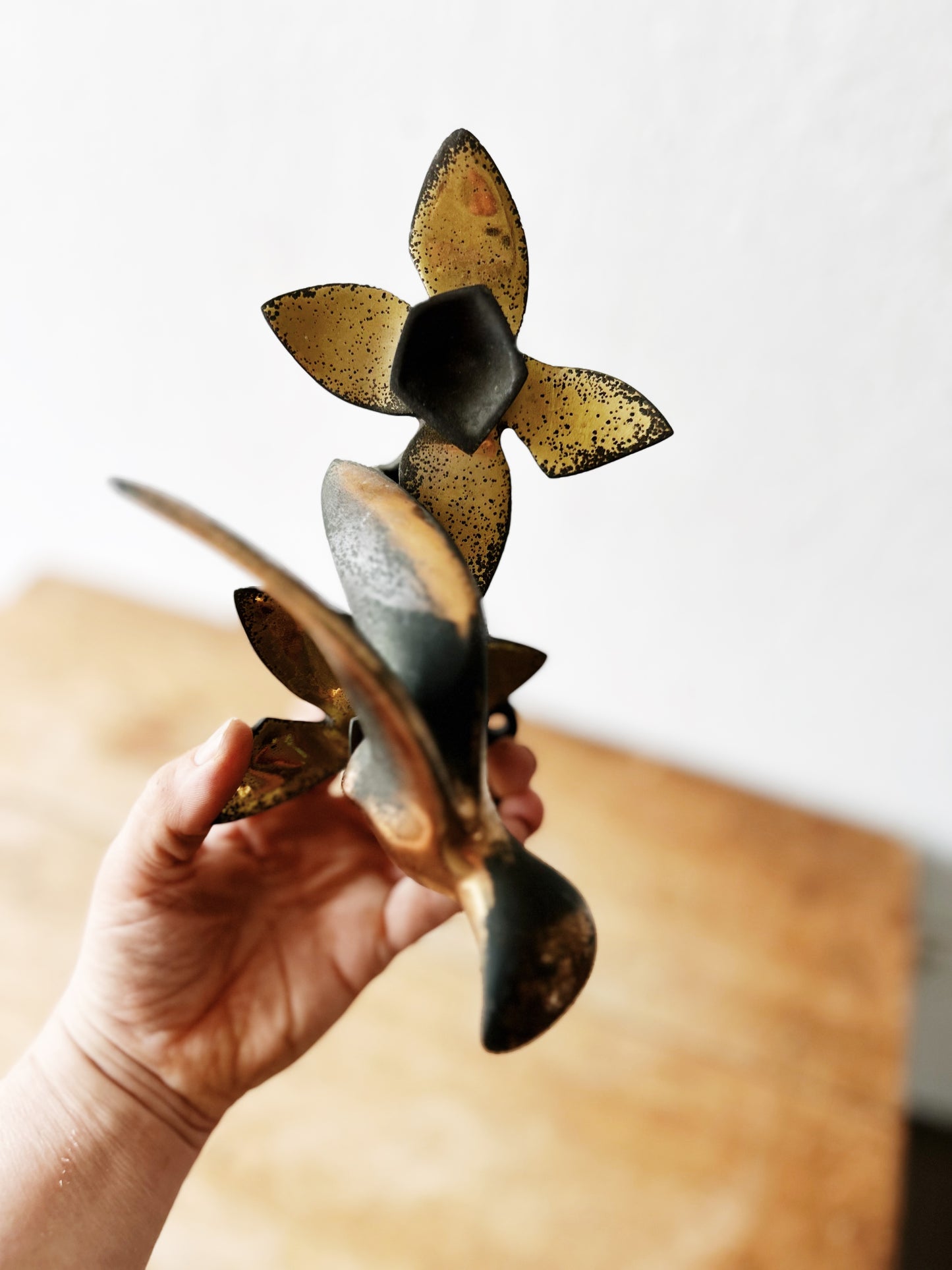 Wonderful Brass Hummingbird Door Knocker