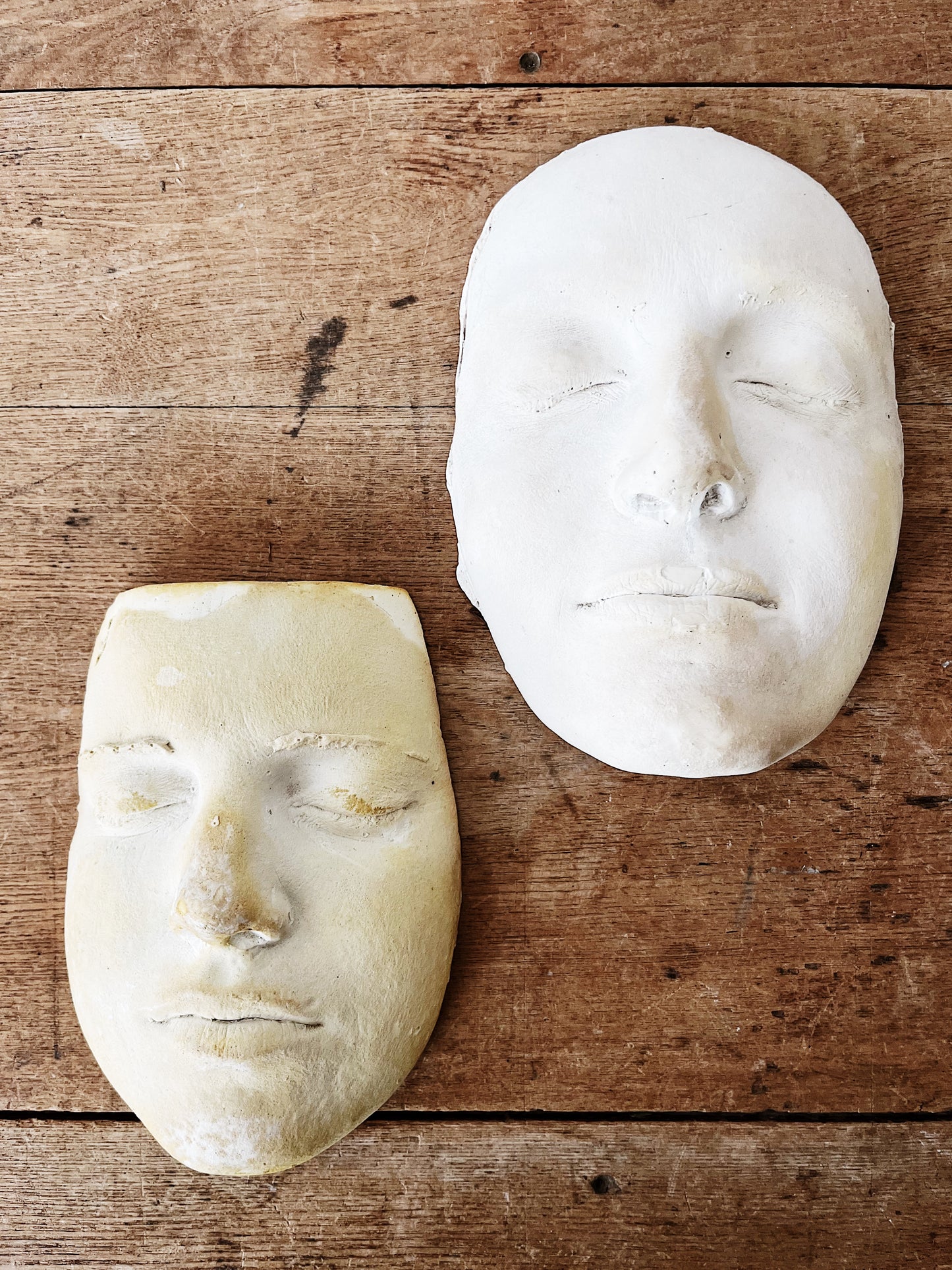 Vintage Plaster Mask