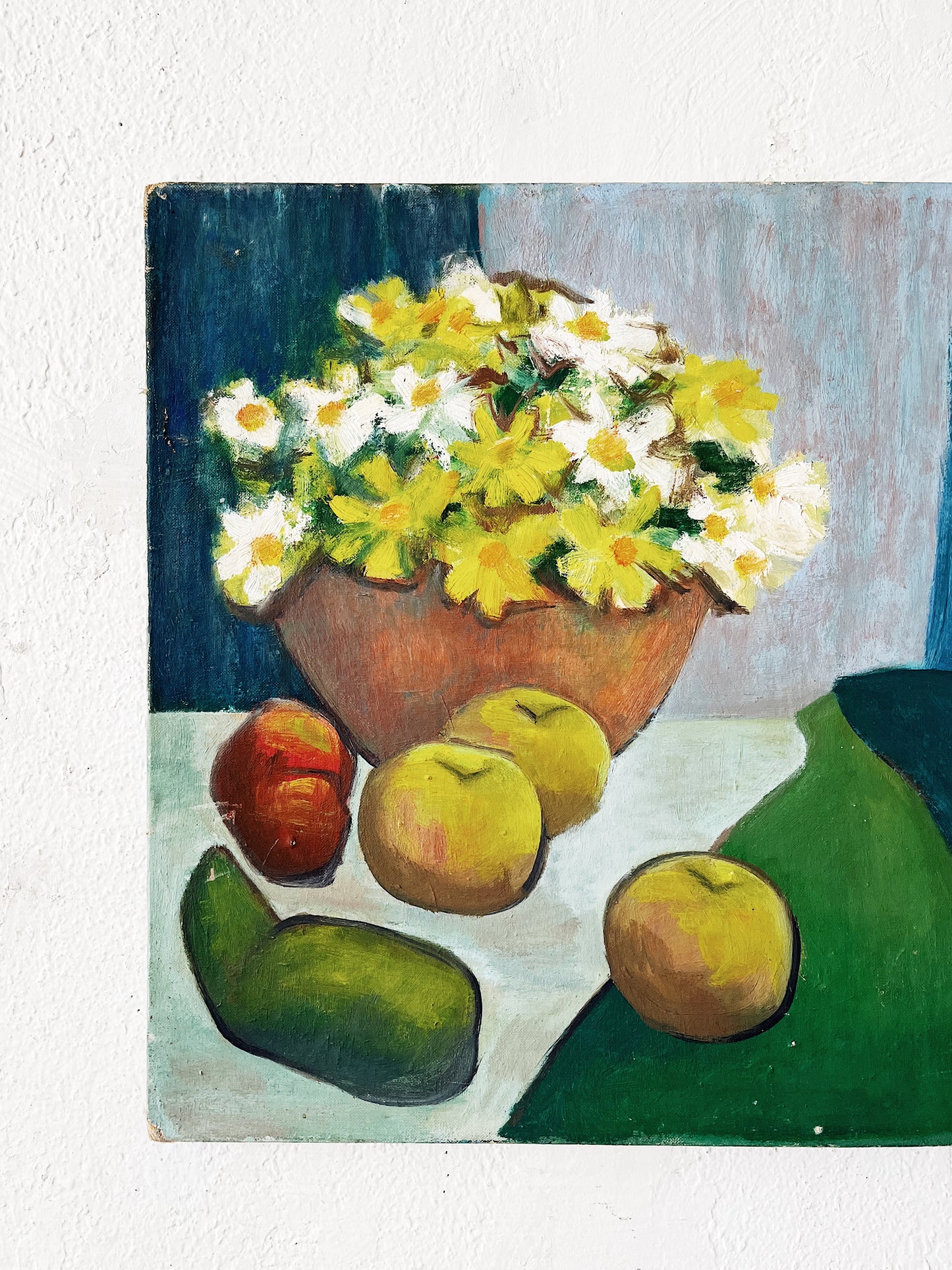 Vintage Fauvist Still Life Painting