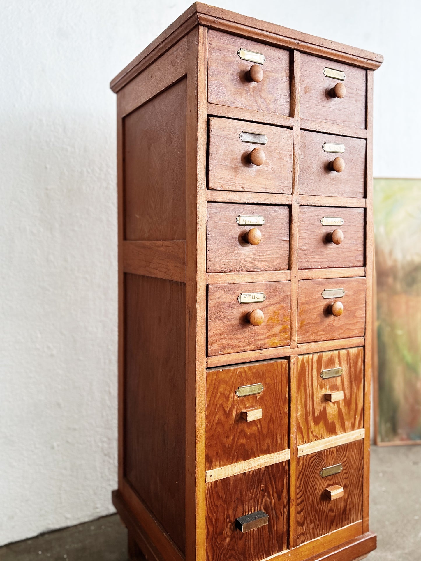 Vintage Apothecary Cabinet