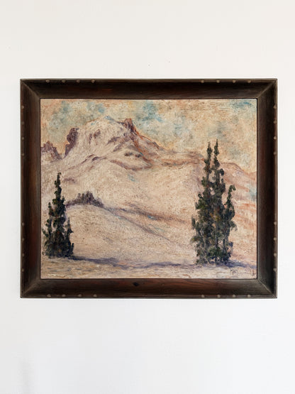Mid Century Woodsen 'Woody' Tallman Landscape Painting