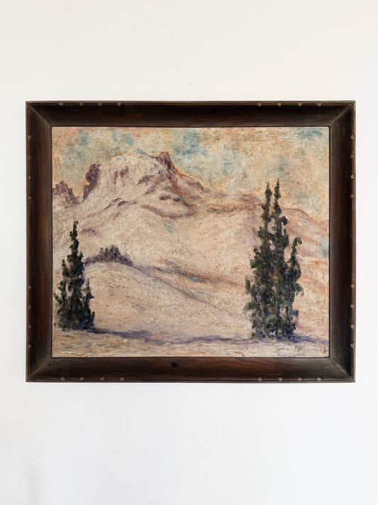 Mid Century Woodsen 'Woody' Tallman Landscape Painting