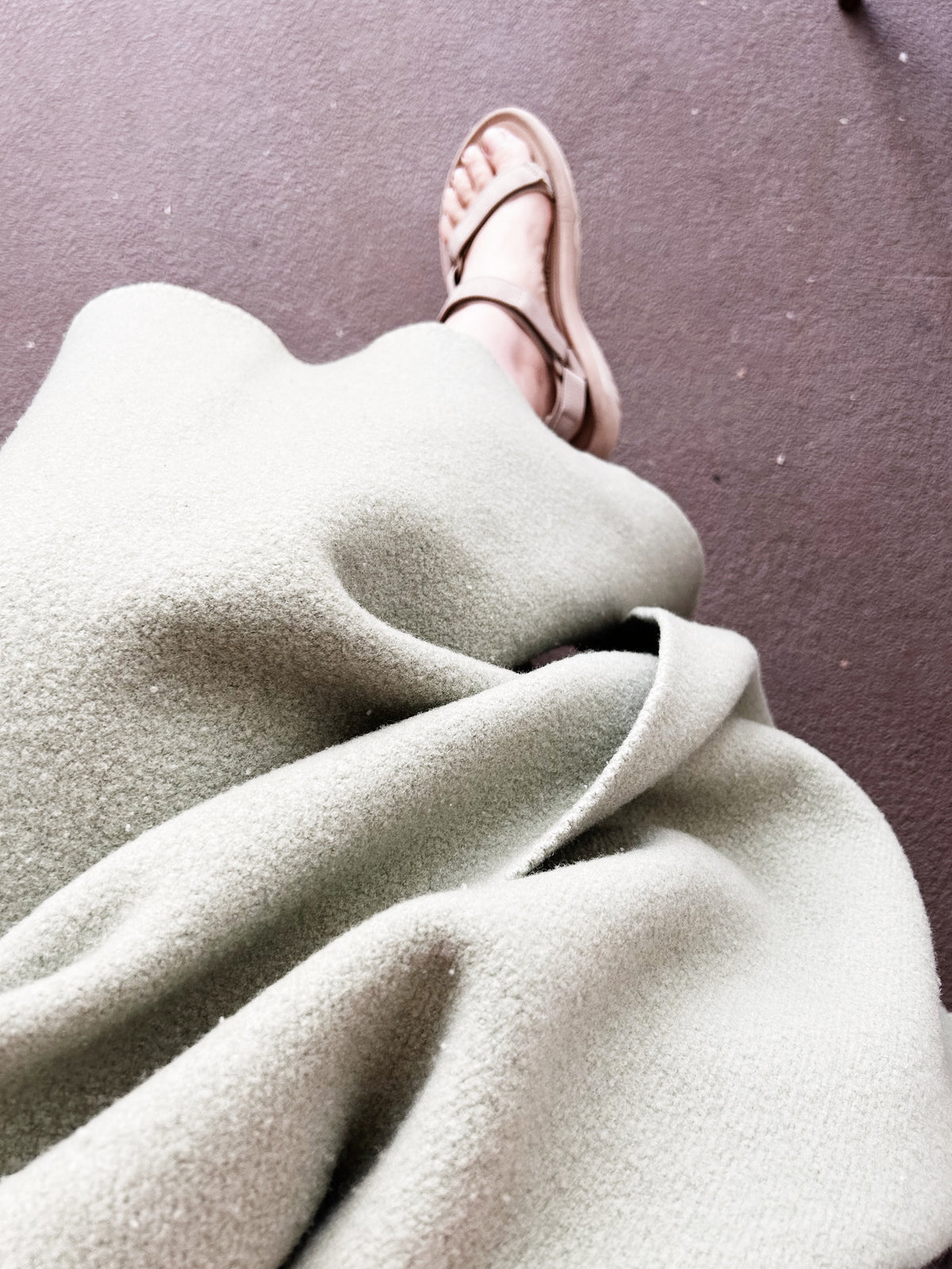 Vintage Wool Lap Blanket
