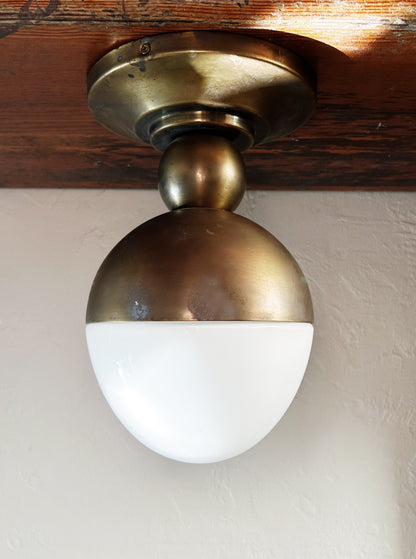 Contemporary Flush Mount Lamp