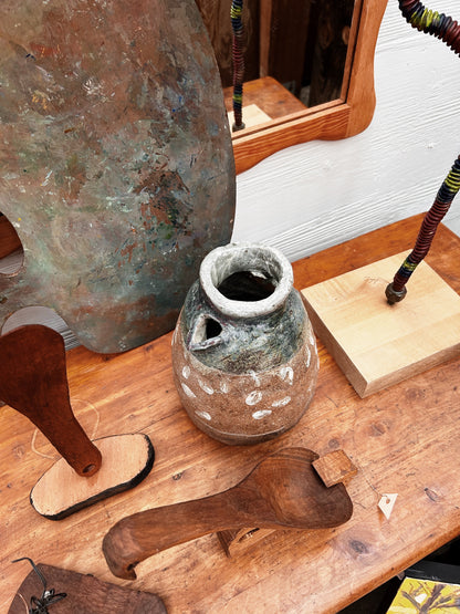 Vintage Robert McWilliams Folk Art Spoon Sculpture