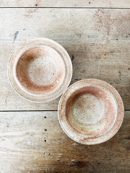 Studio Pottery Bowl Pair