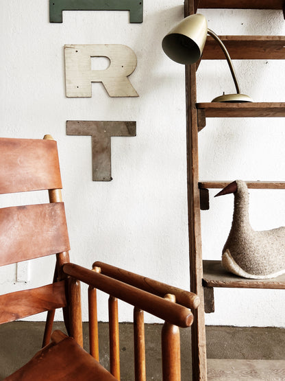 Antique Ladder Shelf