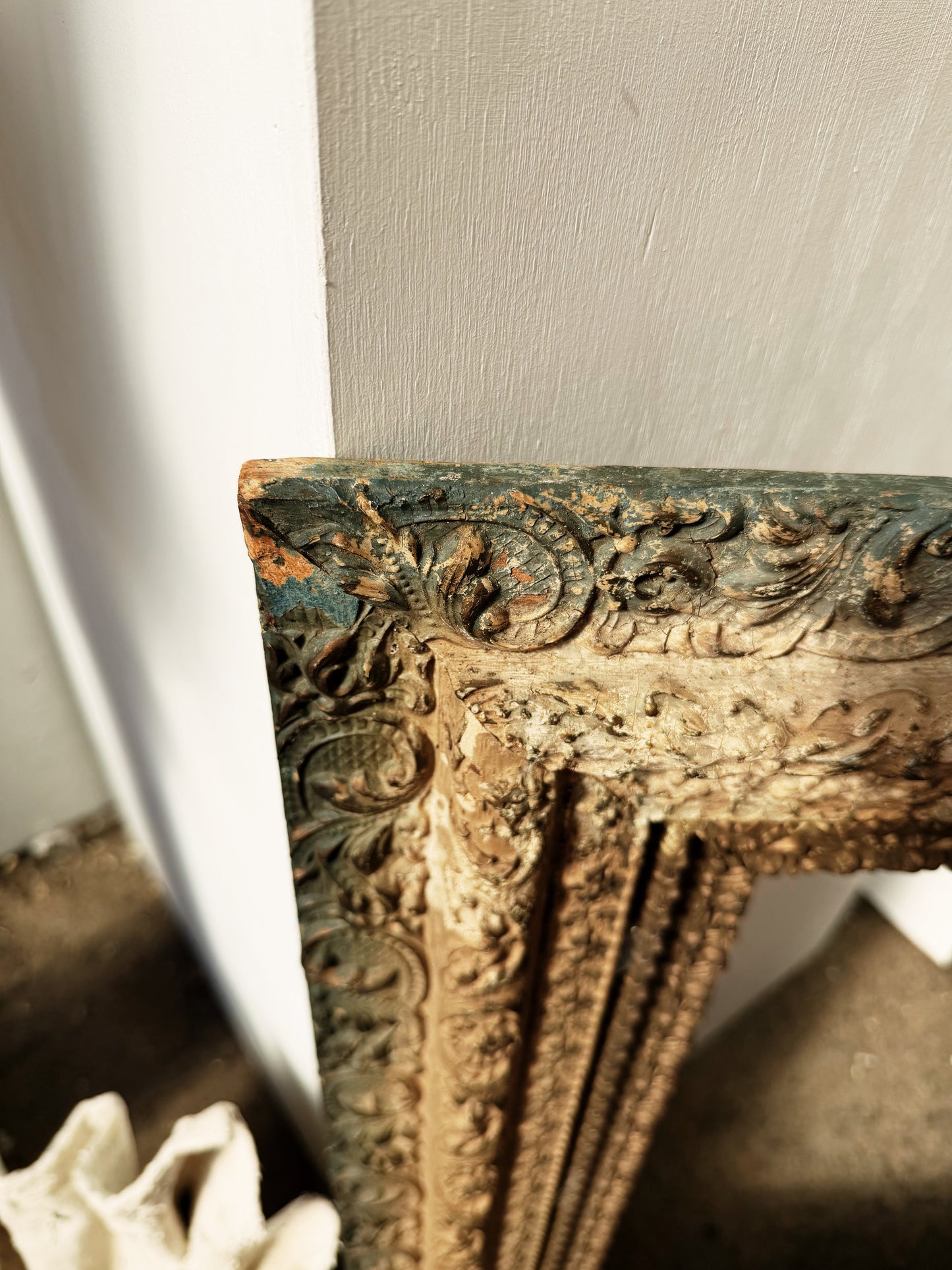 Antique Carved Wood Frame