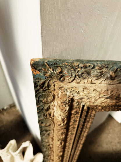 Antique Carved Wood Frame