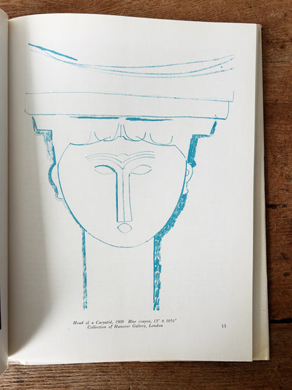 Vintage Modigliani Hard Cover Art Book