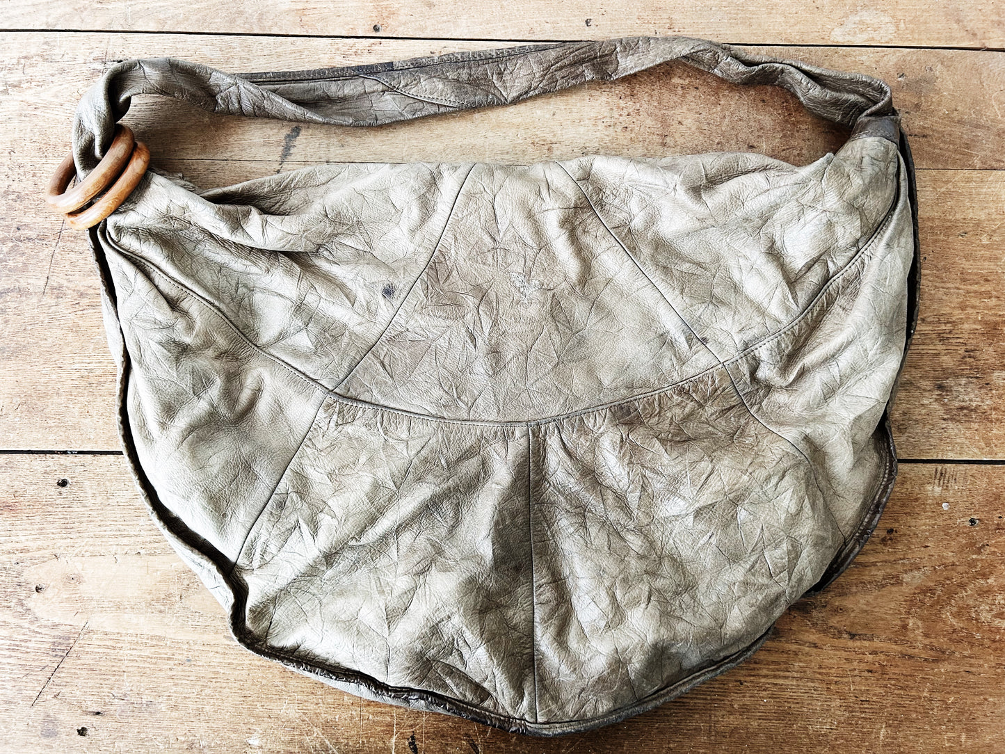 Vintage Oversized Brio Leather Purse