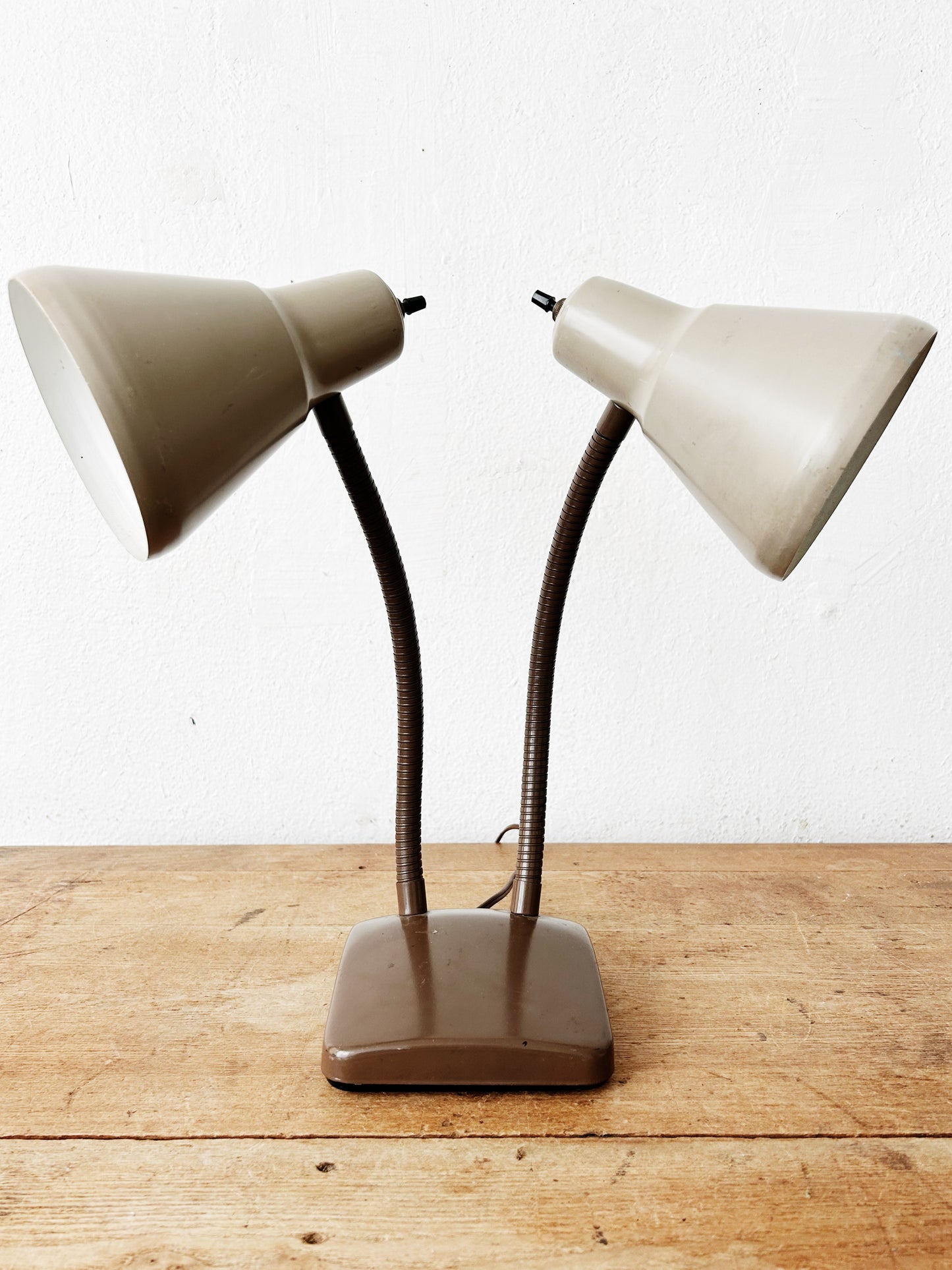 Mid Century Double Task Lamp