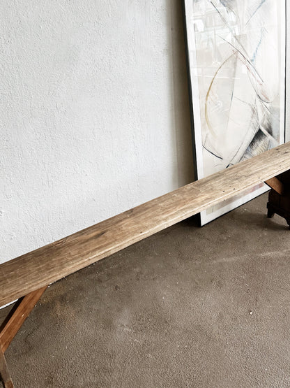 Primitive Wood Bench