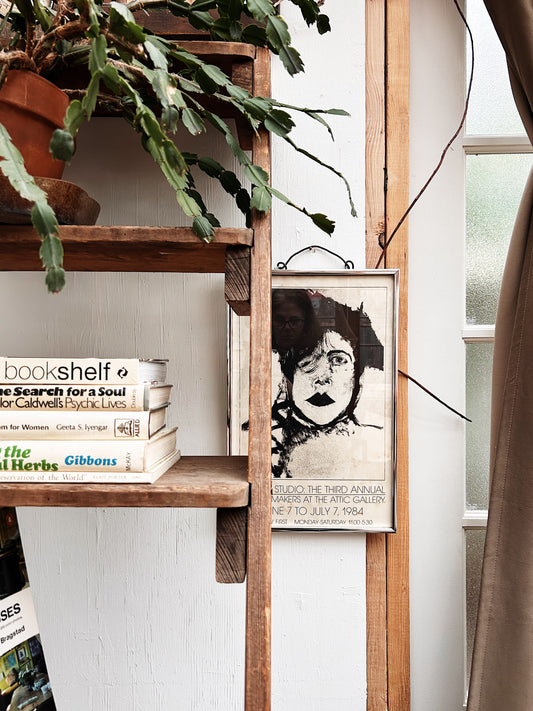 Vintage Print Exhibit Poster