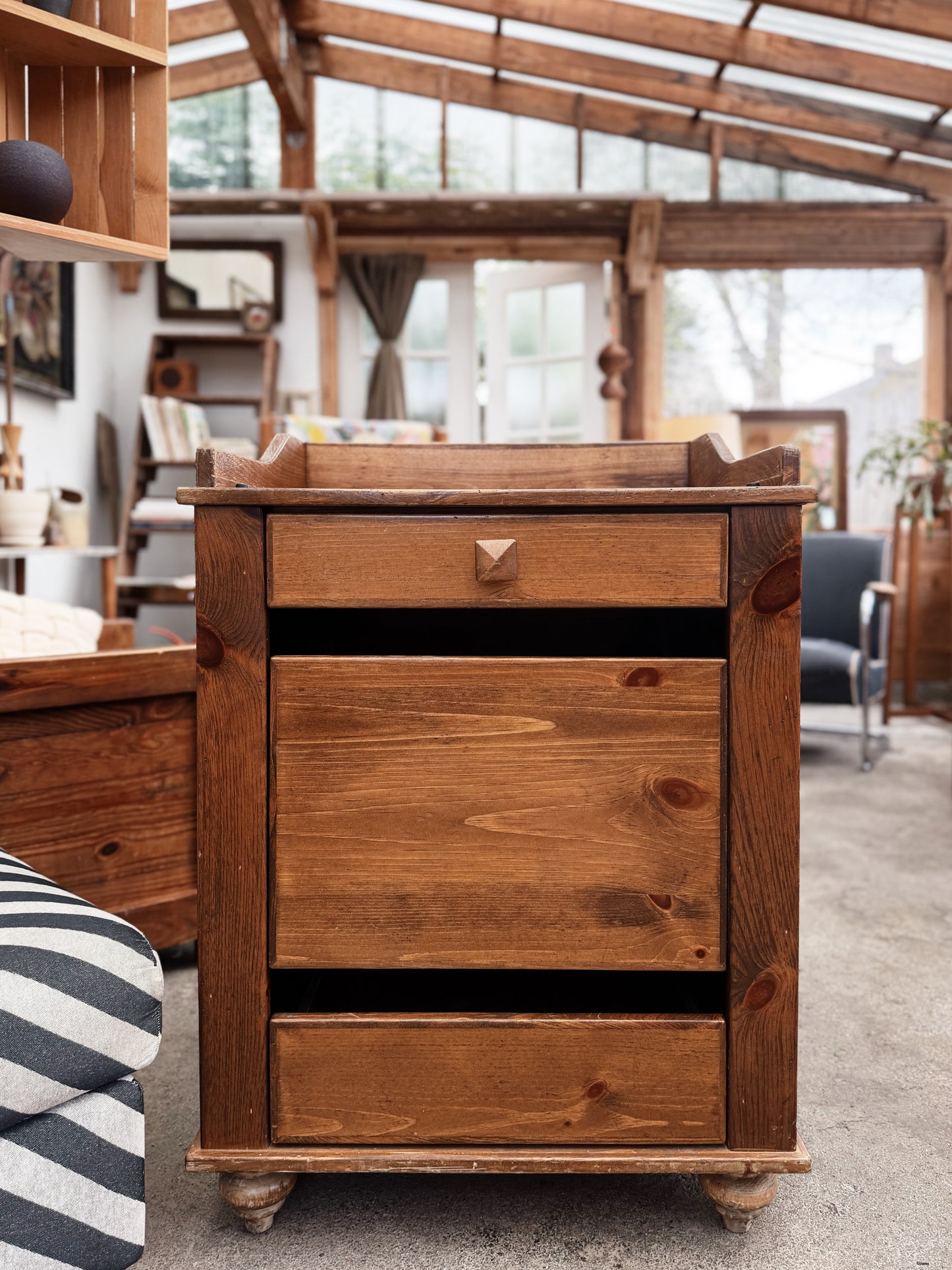 Vintage Wood Cabinet