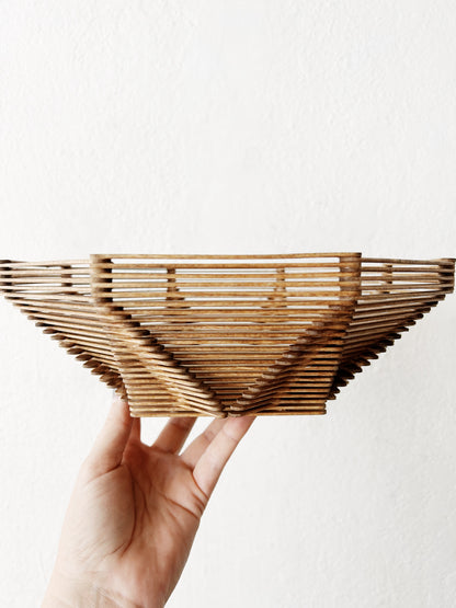 Handmade Folk Art Bowl