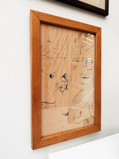 Vintage Janet Flores Sketch Collection