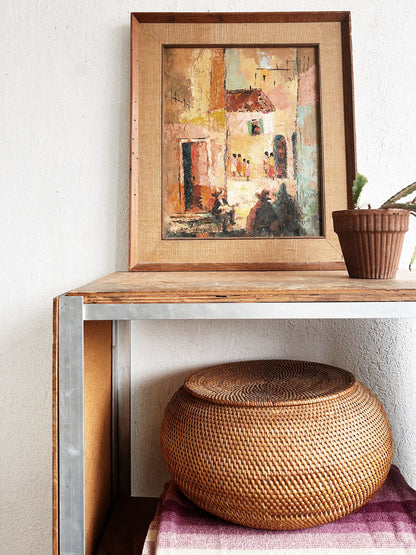 Vintage Industrial Work Cart