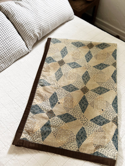 Antique Silk Quilt