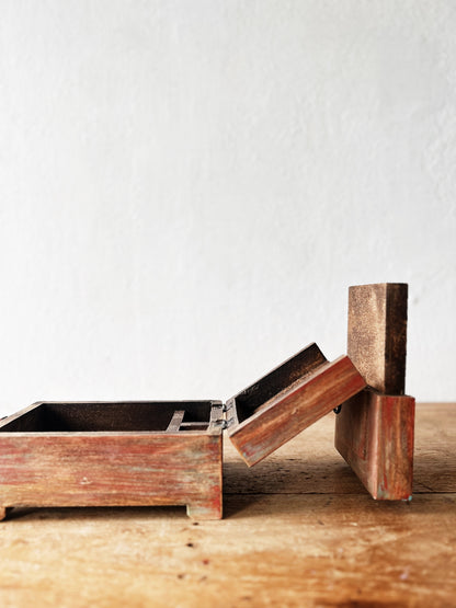 Antique Folk Art Box