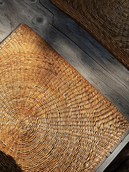 Pair Vintage Seagrass Tatami Mats