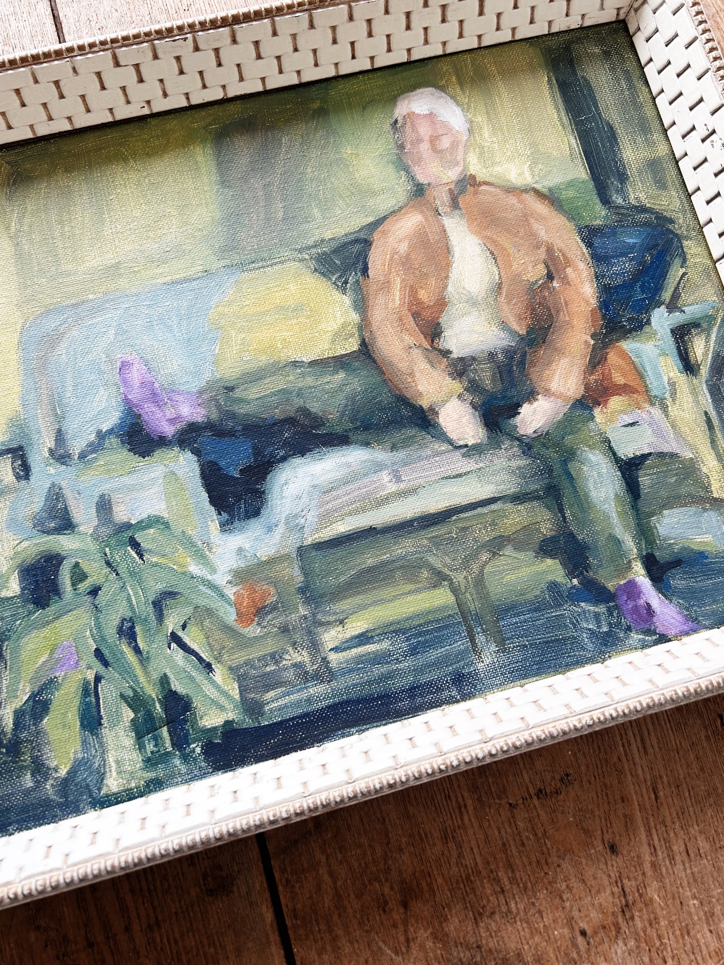 Vintage Original Framed Painting