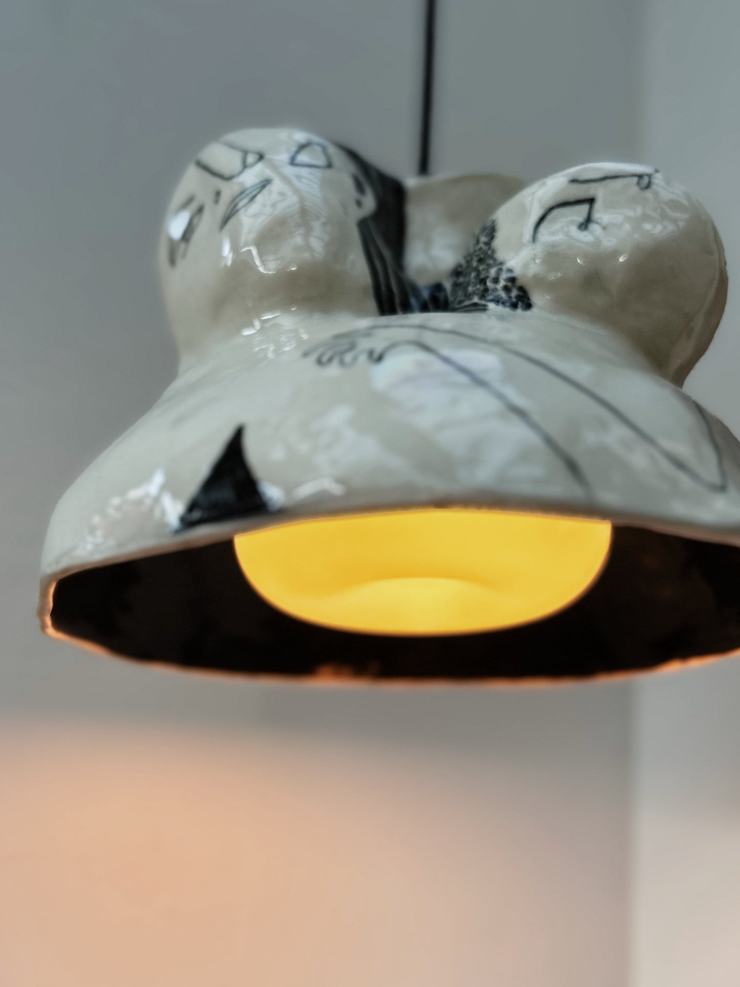 Rebecca Boraz Ceramic Lamp