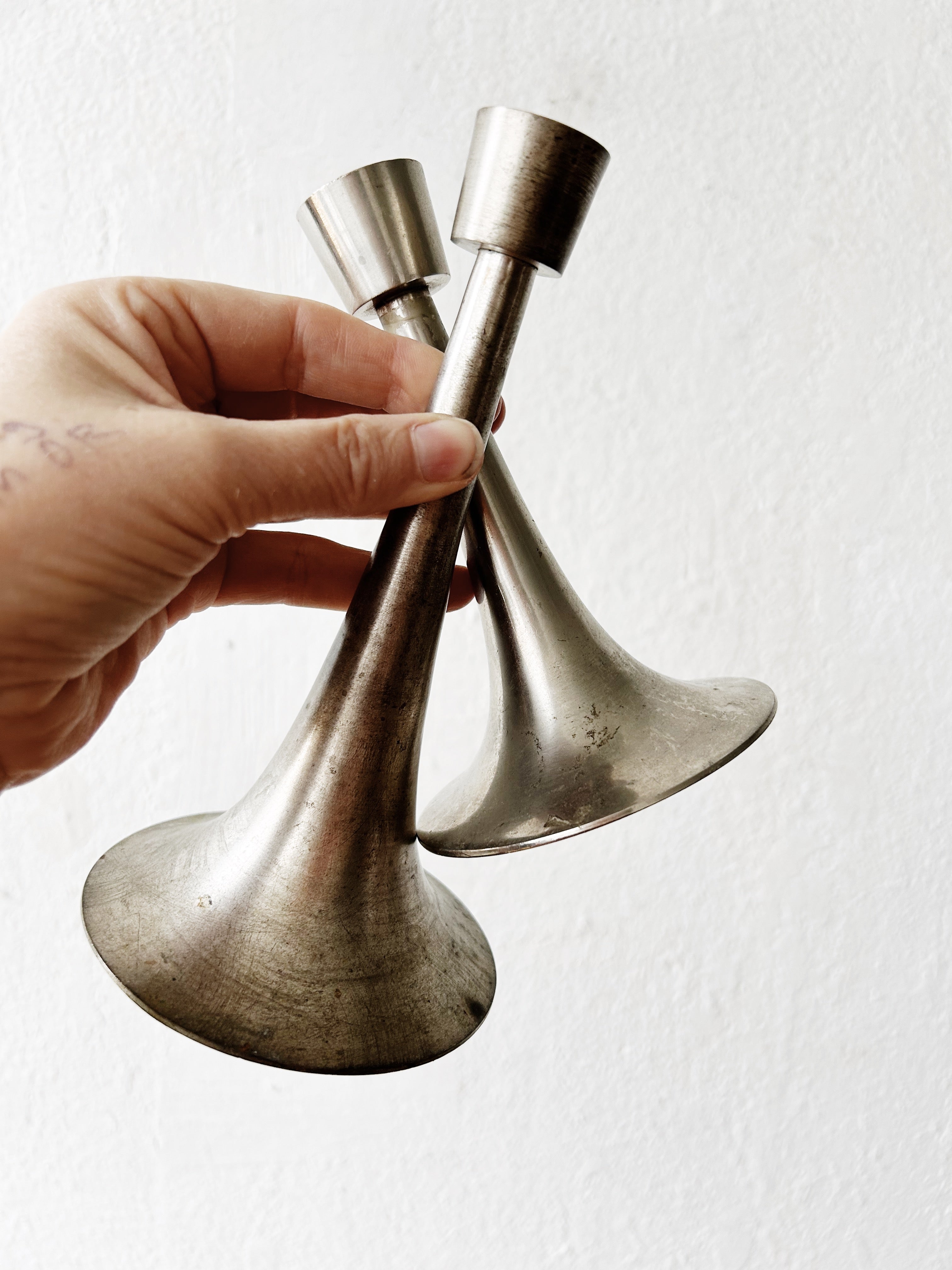 Vintage Candleholders India - Thumbnail 4