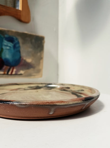 Pair of Studio Pottery Dishes