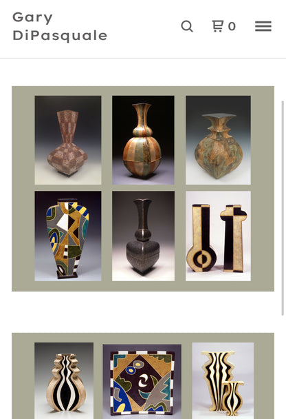 Vintage Dipasquale Ceramic Vase