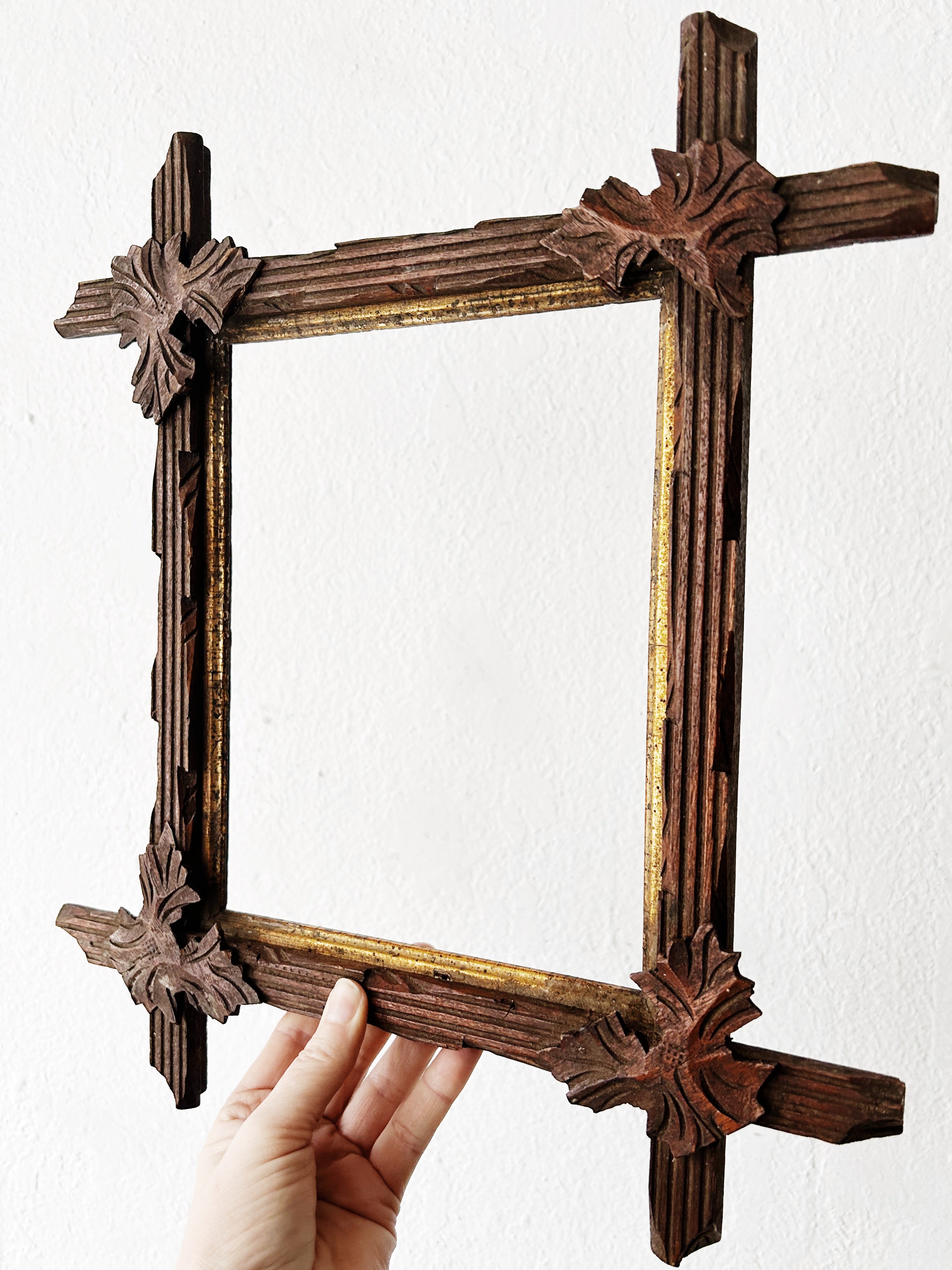 Antique Adirondack Wood Frame - Thumbnail 4