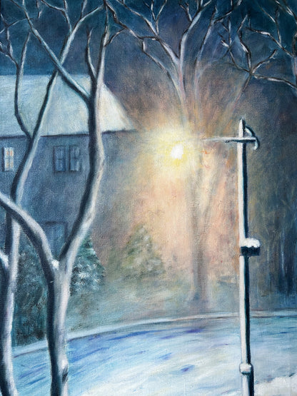 Mid Century Original Signed Painting