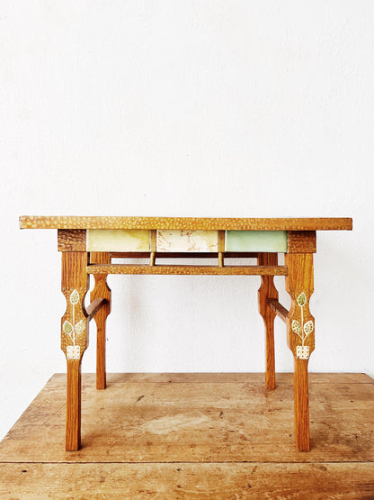 Vintage Tiled Side Table