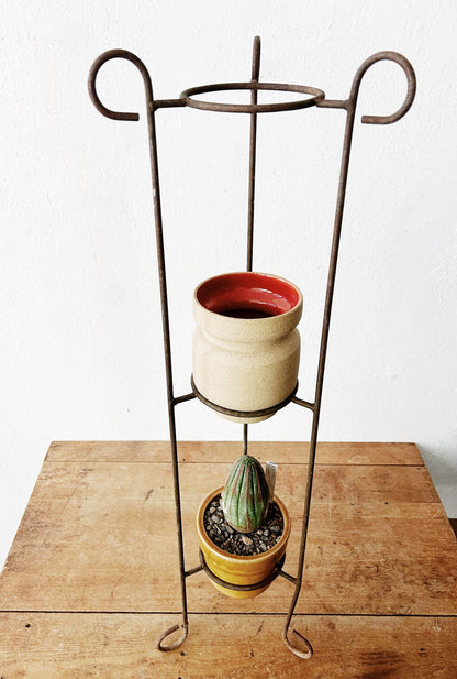 Vintage Iron Plant Stand