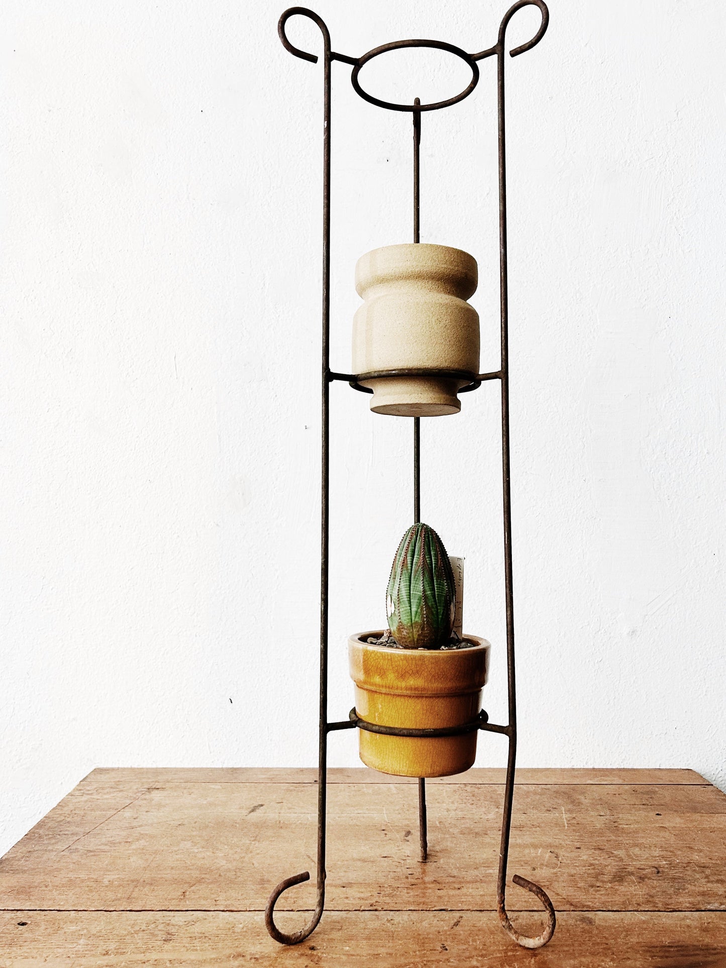Vintage Iron Plant Stand